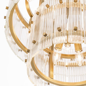 AL0152 RUBY L CHANDELIER - Alan Mizrahi Lighting