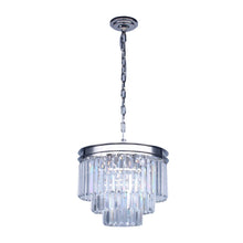 AM0418 ROUND CRYSTAL BAGUETTE - Alan Mizrahi Lighting