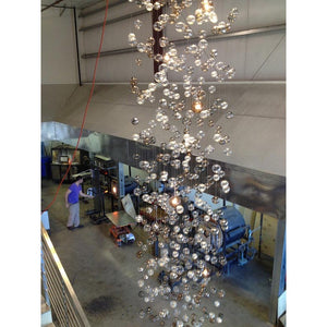 AM1077 CUSTOM RECTANGLE BUBBLES - Alan Mizrahi Lighting