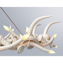 AM1801 ANTLER HALO RESIN - Alan Mizrahi Lighting