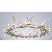 AM1801 ANTLER HALO RESIN - Alan Mizrahi Lighting