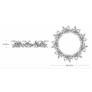 AM1801 ANTLER HALO RESIN - Alan Mizrahi Lighting