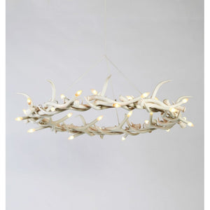 AM1801 ANTLER HALO RESIN - Alan Mizrahi Lighting