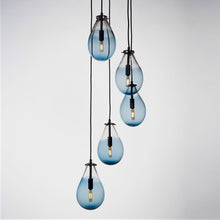 AM2216 BIRDCAGE TEARDROP CASCADE - Alan Mizrahi Lighting