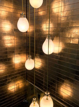 AM2216 BIRDCAGE TEARDROP CASCADE - Alan Mizrahi Lighting