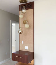 AM2216 BIRDCAGE TEARDROP CASCADE - Alan Mizrahi Lighting