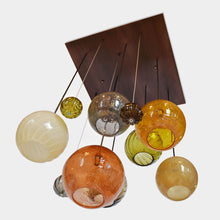 AM2221 SILVER LINEN CHANDELIER - Alan Mizrahi Lighting