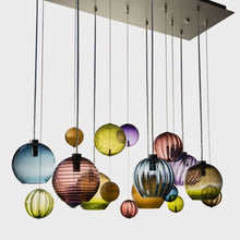 AM2221 SILVER LINEN CHANDELIER - Alan Mizrahi Lighting