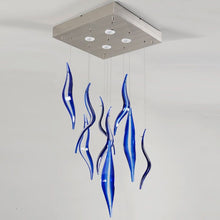 AM2232 VOLARE GLASS CHANDELIER - Alan Mizrahi Lighting