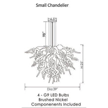 AM2235 ANGEL MURANO GLASS CHANDELIER - Alan Mizrahi Lighting