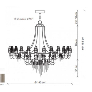 AM2704 BURLESQUE - Alan Mizrahi Lighting
