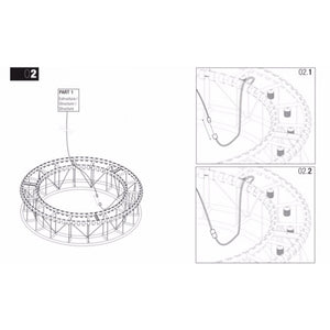 AM3001 ESTADIO RING - Alan Mizrahi Lighting