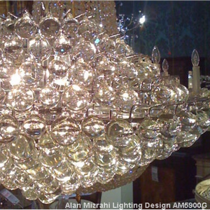 AM5900G HEXAGONAL CLAM - Alan Mizrahi Lighting