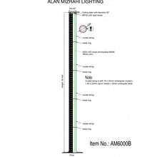 AM6000B CASCADE GINZA - Alan Mizrahi Lighting