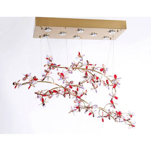 AM8850 EDEN CROWN LINEAR BRANCH - Alan Mizrahi Lighting