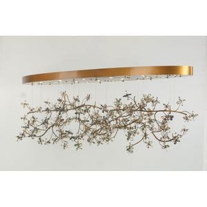 AM8850 EDEN CROWN LINEAR BRANCH - Alan Mizrahi Lighting