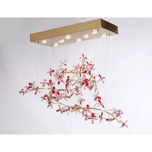 AM8850 EDEN CROWN LINEAR BRANCH - Alan Mizrahi Lighting