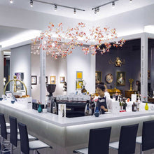 AM8851 EDEN CROWN CIRCULAR BRANCH - Alan Mizrahi Lighting