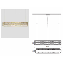 AM9622 VALENTINO LENSES OVAL - Alan Mizrahi Lighting