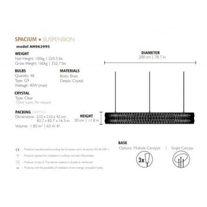 AM962995 SPACIUM - Alan Mizrahi Lighting