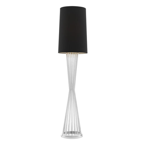 CJ102 SILVER FLOOR LAMP - Alan Mizrahi Lighting