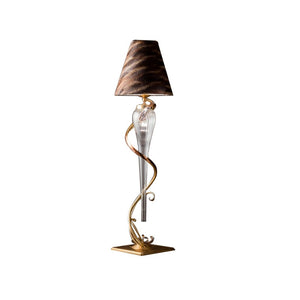 CJ103 GOLD FLOOR LAMP - Alan Mizrahi Lighting