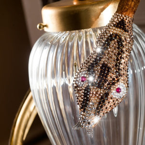 CJ103 GOLD FLOOR LAMP - Alan Mizrahi Lighting