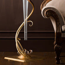 CJ103 GOLD FLOOR LAMP - Alan Mizrahi Lighting