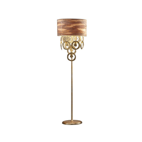 CJ104 BROWN FLOOR LAMP - Alan Mizrahi Lighting