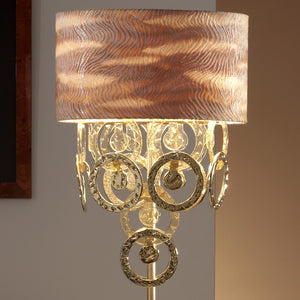 CJ104 BROWN FLOOR LAMP - Alan Mizrahi Lighting