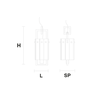 IQ2080 CREK SUSPENSION - Alan Mizrahi Lighting