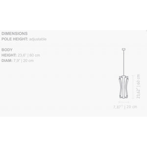 DV2259 ETTA SUSPENSION - Alan Mizrahi Lighting