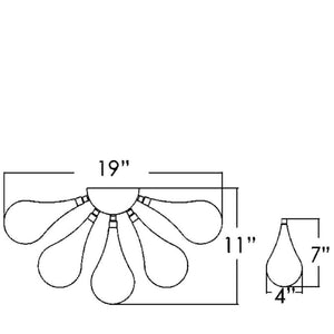 SJ2156 GLOBA FLUSH - Alan Mizrahi Lighting
