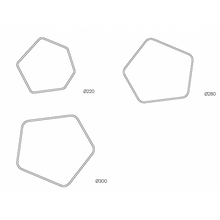 IQ2974 POLYGONAL RING - Alan Mizrahi Lighting