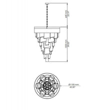 IQ8369 VENEZIA PENDANT - Alan Mizrahi Lighting