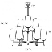 JR1996 SIGMUND CHANDELIER - Alan Mizrahi Lighting