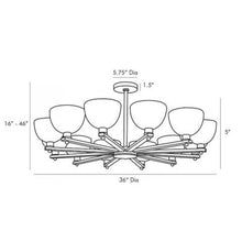 JR1997 SILAS CHANDELIER - Alan Mizrahi Lighting