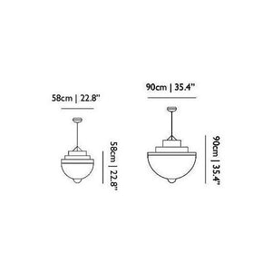 JR1999 MESHMATICS CHANDELIER - Alan Mizrahi Lighting