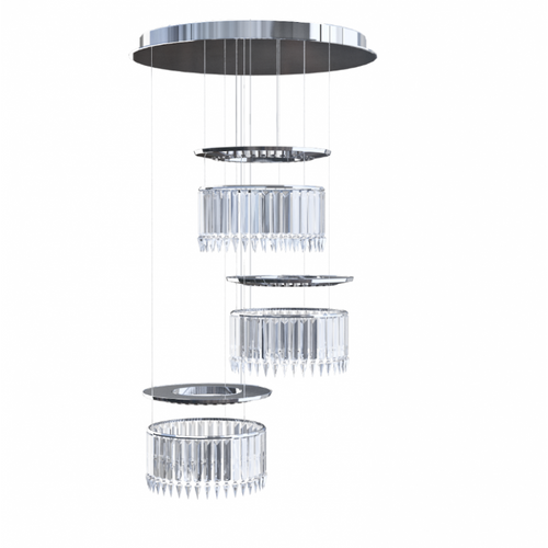 JR2033 LADY CRINOLINE CHANDELIER - Alan Mizrahi Lighting