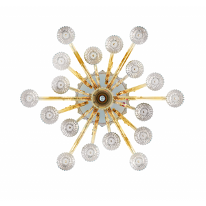 JR2036 MILLE NUITS GOLD CHANDELIER - Alan Mizrahi Lighting