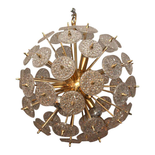 KA1306 BELGIAN SNOWFLAKE CHANDELIER - Alan Mizrahi Lighting