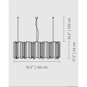 KA1313 BRUBECK RECTANGULAR - Alan Mizrahi Lighting