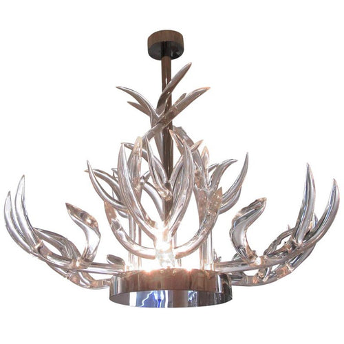 KA1800 LUCITE ANTLERS - Alan Mizrahi Lighting