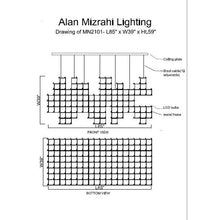 MN2101 UNIVERSO rectangle Pure Edge - Alan Mizrahi Lighting