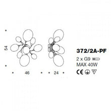 IQ2119 NUVOLA WALL LAMP - Alan Mizrahi Lighting