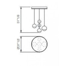 QZ0307 BULLES XL - Alan Mizrahi Lighting