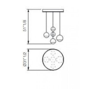 QZ0307 BULLES XL - Alan Mizrahi Lighting