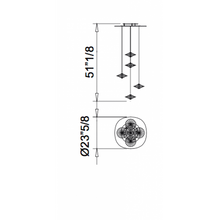 QZ0327 SIRIUS V SUSPENSION - Alan Mizrahi Lighting