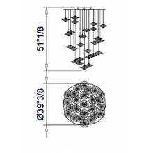 QZ0327 SIRIUS V SUSPENSION - Alan Mizrahi Lighting