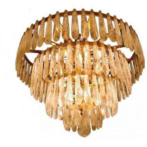 QZ0333 GIGLI ROCK CRYSTAL - Alan Mizrahi Lighting